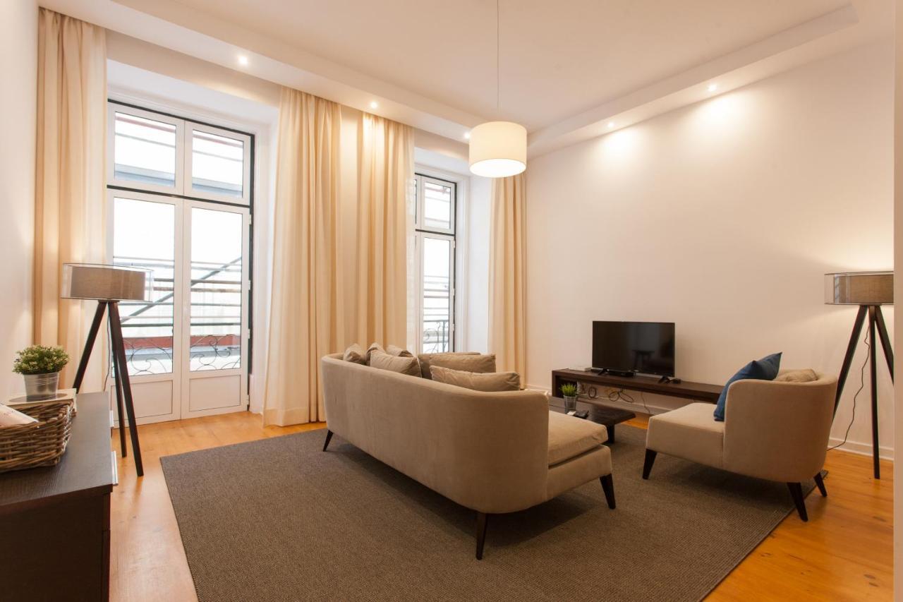 Flh Luxus Baixa Flat Apartment Lisbon Luaran gambar